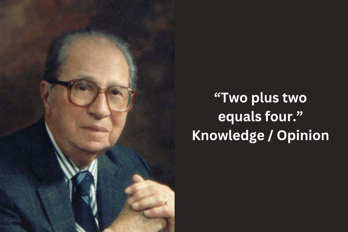 Mortimer J. Adler on Knowledge vs. Opinion mortimer-adler-on-knowledge-vs-opinion-featured